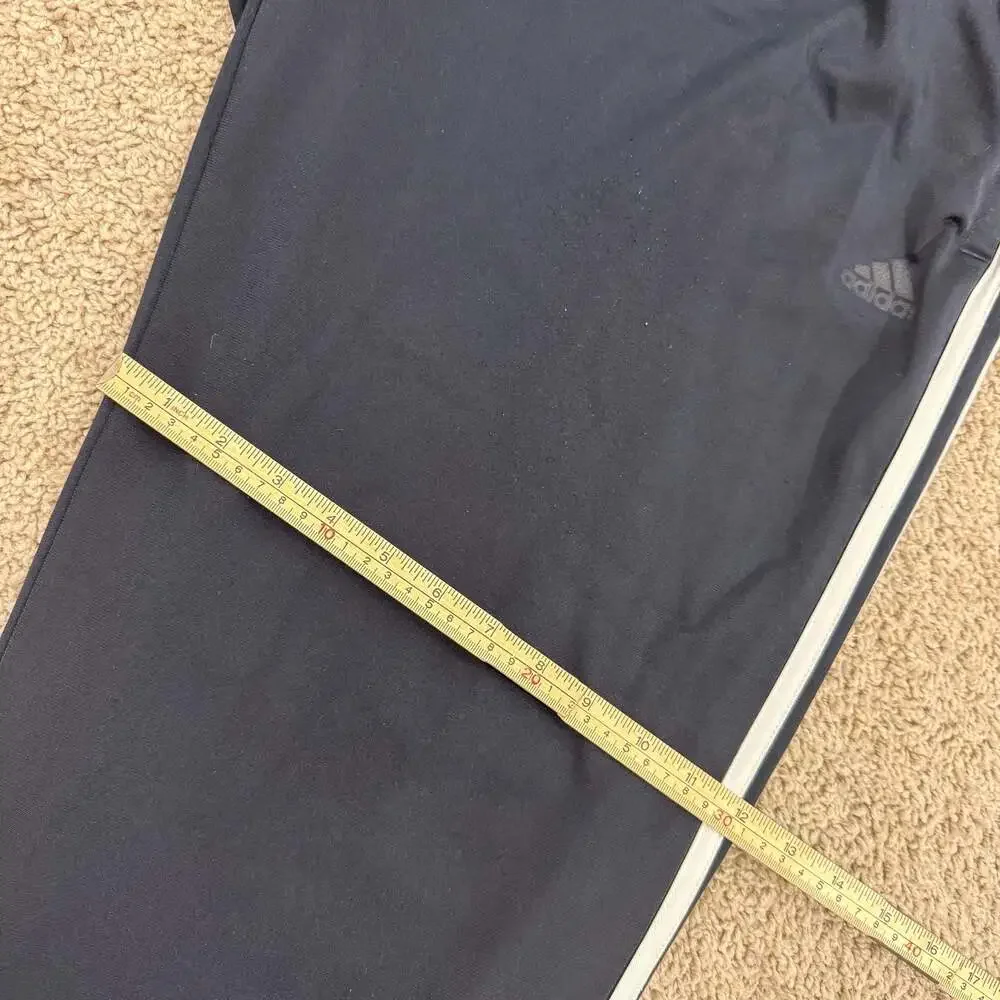 Adidas Primegreen Track Pants Mens 2XL Black 3 Stripe Athletic Jogger Pants